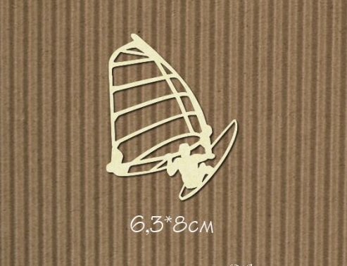 Чипборд "Виндсерфинг" №2