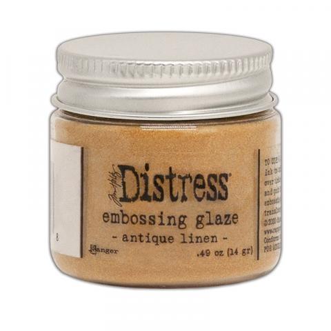 Пудра Tim Holtz Distress Embossing Glaze цвет Старинный холст (Antique Linen)
