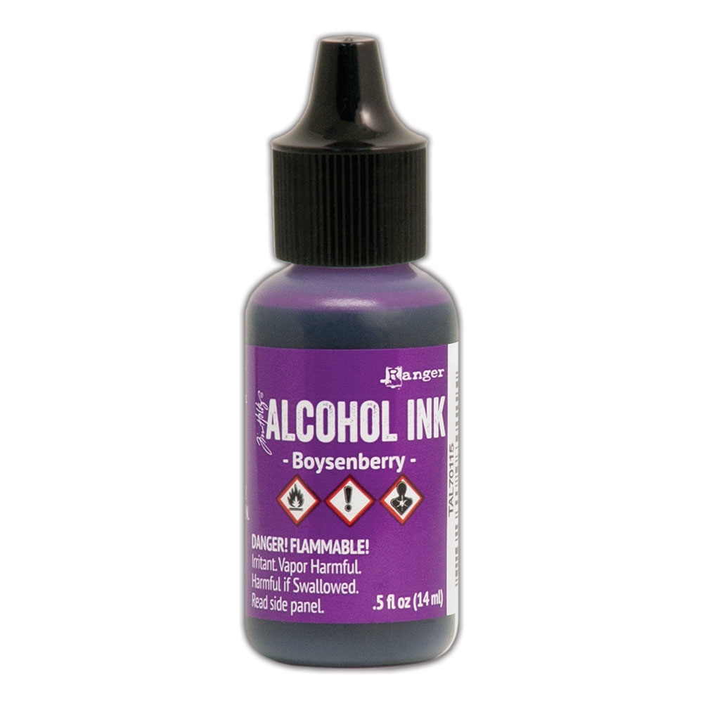 Чернила Alcohol Ink цвет Boysenberry от Tim Holtz