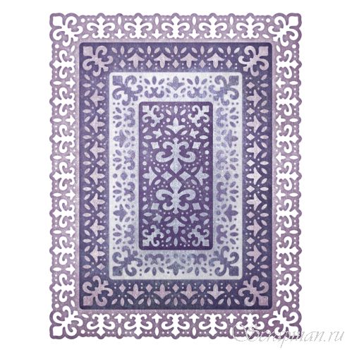 Нож "Fleur De Lis Boutique Stacker A2 Frame" от Cheery Lynn Designs