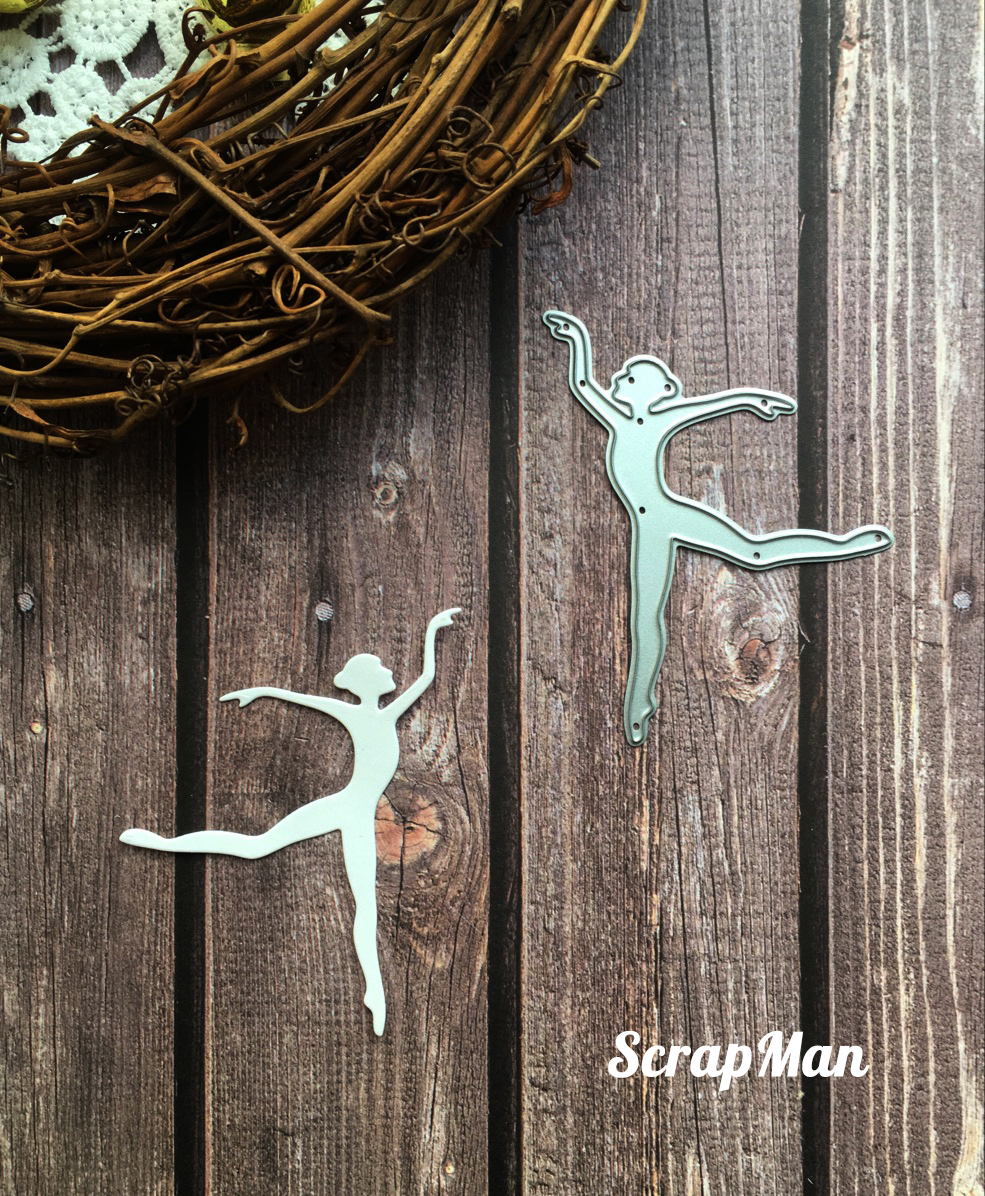 Нож для вырубки Балерина-2 от ScrapMan