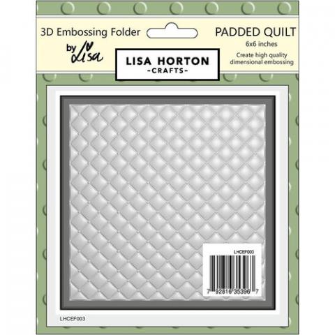 Папка для тиснения "Padded Quilt" от Lisa Horton