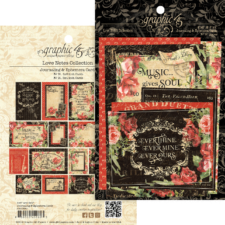 Изображение Набор карточек из коллекции "Love Notes" 16 штук от магазина ScrapMan.ru Набор карточек из коллекции "Love Notes" 16 штук от магазина ScrapMan.ru