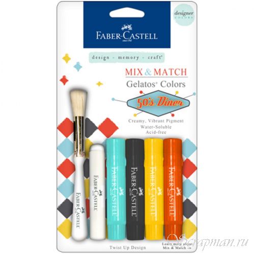 Набор Mix & Match Gelatos 50's Diner от Faber Castell