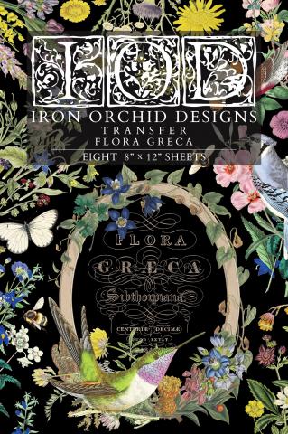 Трансфер Греческая флора (FLORA GRECA) 20*30см PAD IOD