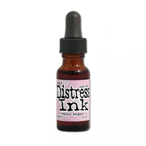 Заправка для штемпельной подушечки Distress Ink Сахарная пудра "Spun Sugar" от Ranger