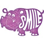Нож "Happy Hippo" от Cheery Lynn Designs