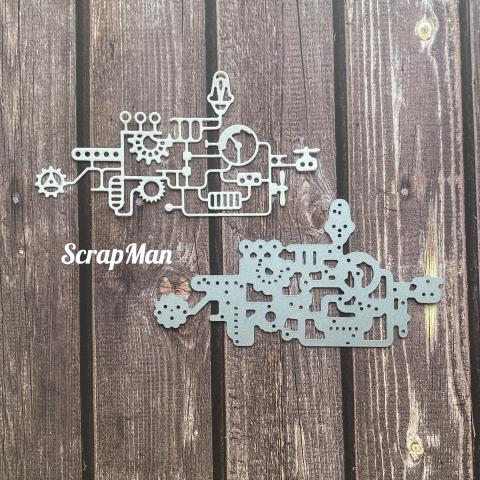 Нож для вырубки Механика-3 от ScrapMan