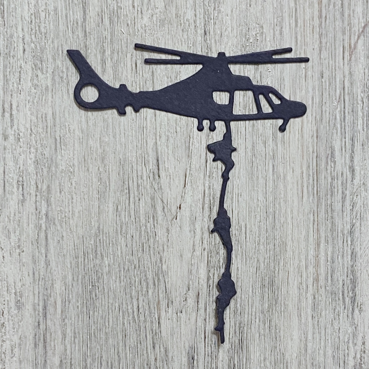 Нож Военный вертолет-2 от ArtScrap