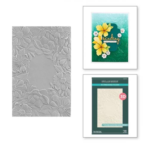 Папка для тиснения Цветок четыре лепестка "Four Petal Floral" от Spellbinders
