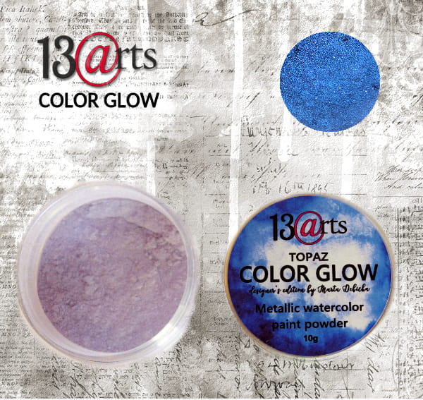 Сухая краска Color Glow Topaz 10гр