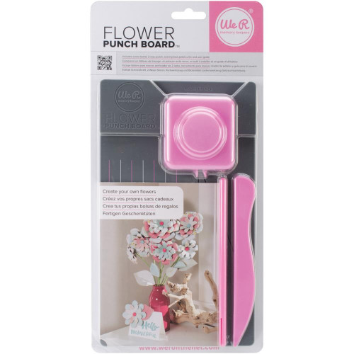 Доска для изготовления цветов - Flower Punch Board - We R Memory Keepers от магазина ScrapMan.ru