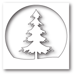 Изображение Нож "Tall Evergreen Circle" от Memory Box от магазина ScrapMan.ru Нож "Tall Evergreen Circle" от Memory Box от магазина ScrapMan.ru