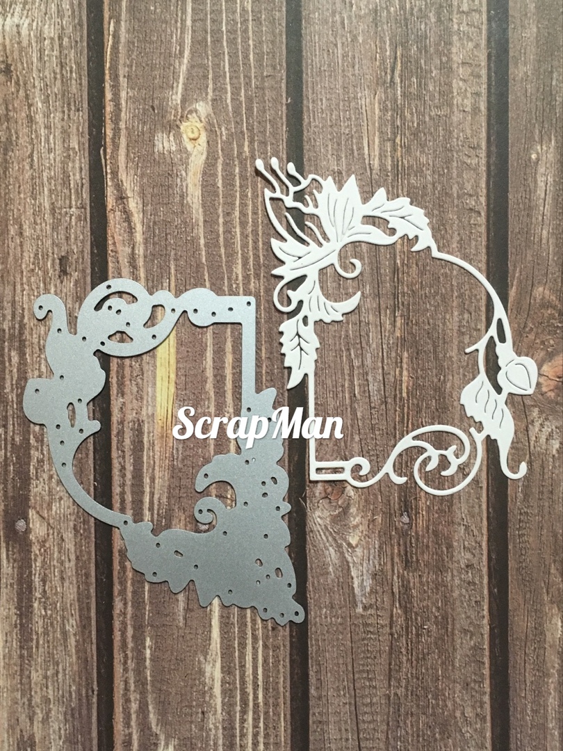 Нож для вырубки "Цветочная рамка-1" от ScrapMan