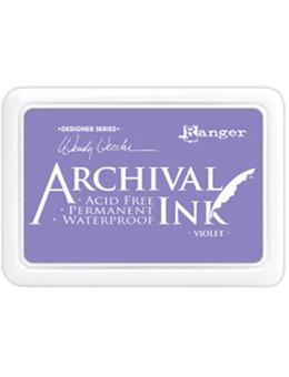 Штемпельная подушечка "Violet" Archival Ink от Ranger