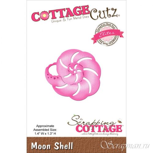 Нож для вырубки Moon Shell от Cottage Cutz