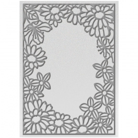 Папка для тиснения "Flowering Frame Background" от Ultimate Crafts