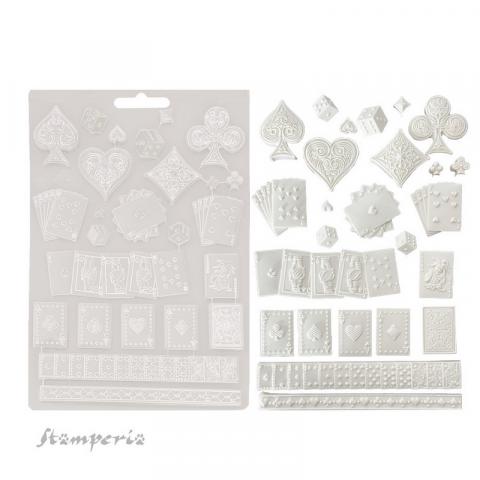 Молд пластиковый Master of Magic cards, формат А4, Stamperia 