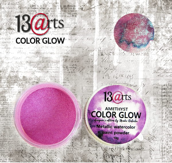 Сухая краска Color Glow Amethyst 10гр