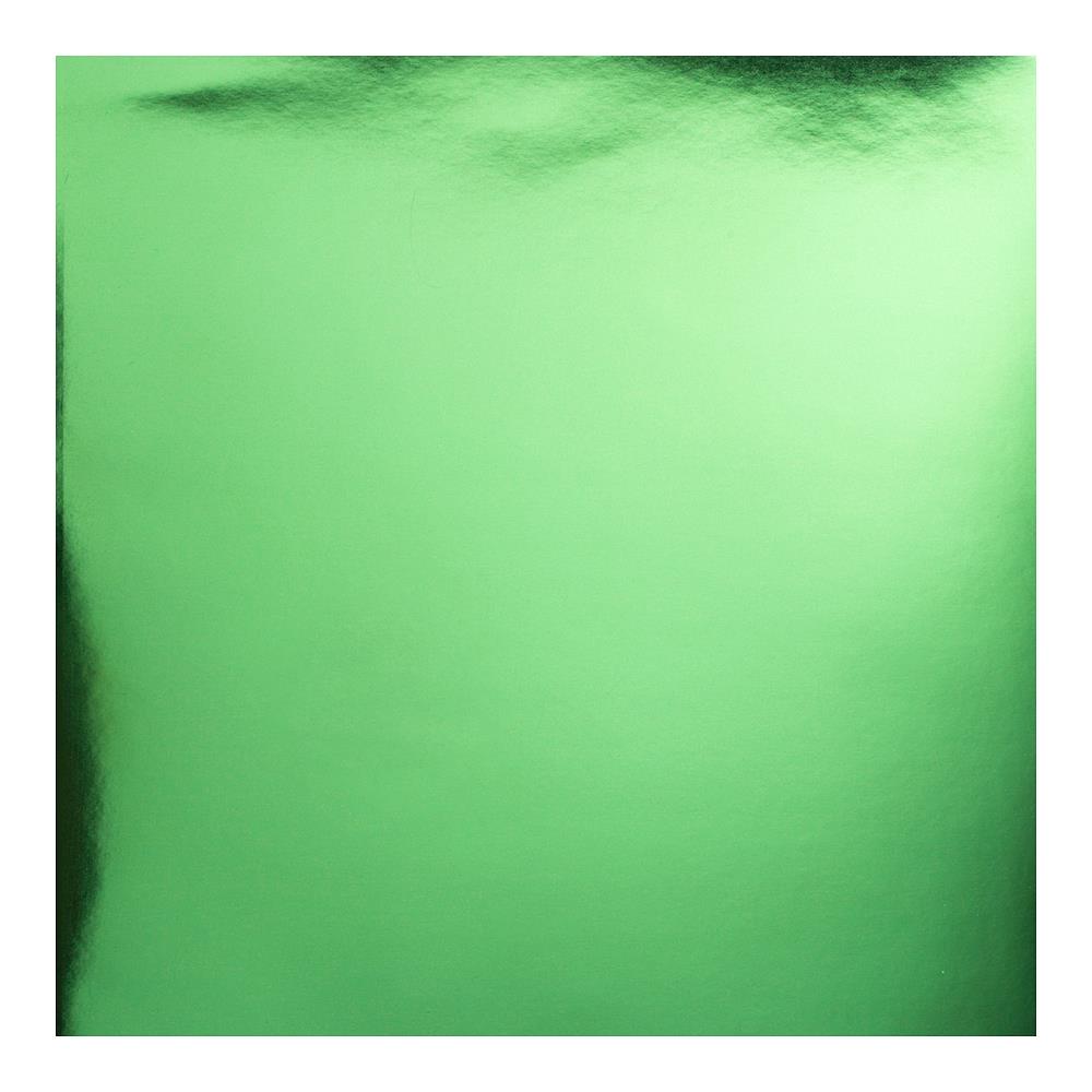 Фольгированный кардсток Green от Bazzill