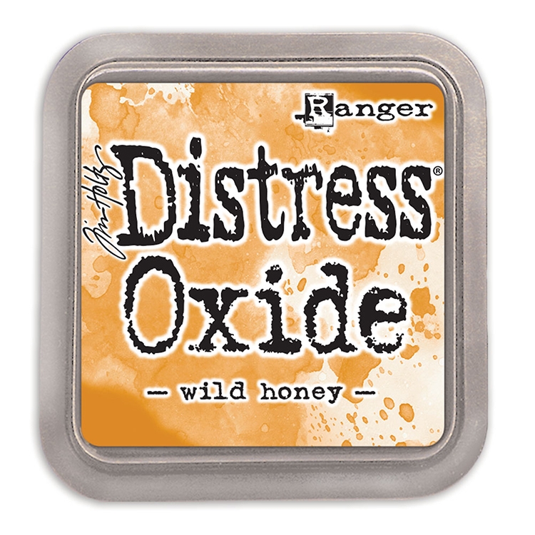Штемпельная подушечка "Tim Holtz Distress Oxide" цвет Дикий мед (Wild Honey) от магазина ScrapMan.ru