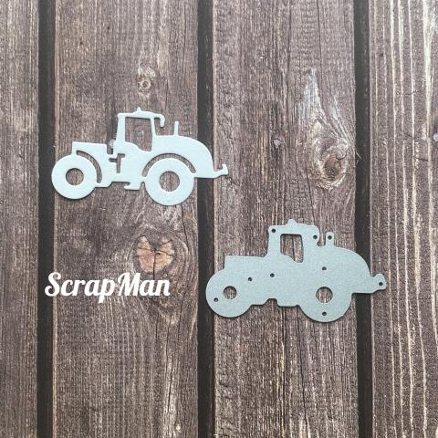 Нож для вырубки Трактор-2 от ScrapMan