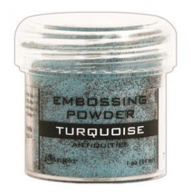 Пудра для эмбоссинга Античная бирюза "Turquoise Antiquities"