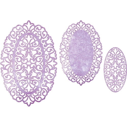 Нож "Dutch Daisy Oval Doily" от Cheery Lynn Designs