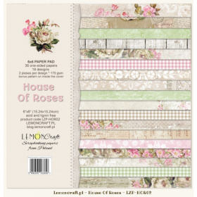 Набор бумаги "House Of Roses" 18 листов LemonCraft