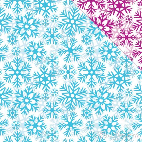 Бумага "Snowflake" из коллекции Frosted Magic