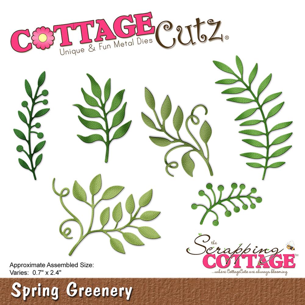 Нож для вырубки "Spring Greenery" от Cottage Cutz
