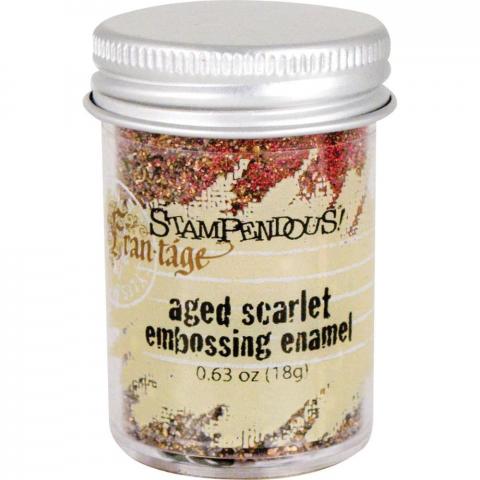 Пудра-эмаль для эмбоссинга Frantage "Scarlet" Stampendous