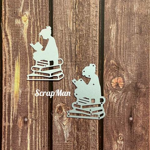 Нож для вырубки Чтение от ScrapMan
