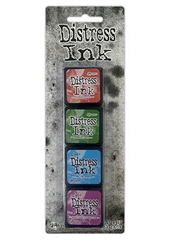 Набор мини-штемпельных подушечек №2 Distress Ink от Ranger