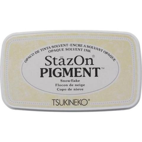 Подушечка белая Stazon Pigment цвет Snowflake