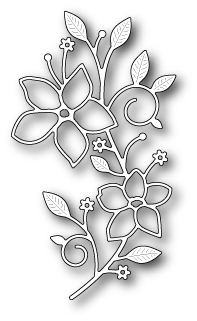 Нож "Vignette Floral Branch" от Memory Box от магазина ScrapMan.ru
