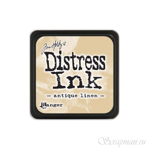 Мини подушечка "Tim holtz distress" цвет "Antique Linen" 