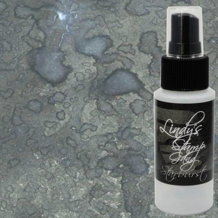 Спрей Starburst "Black Orchid Silver" от Lindys Stamp Gang
