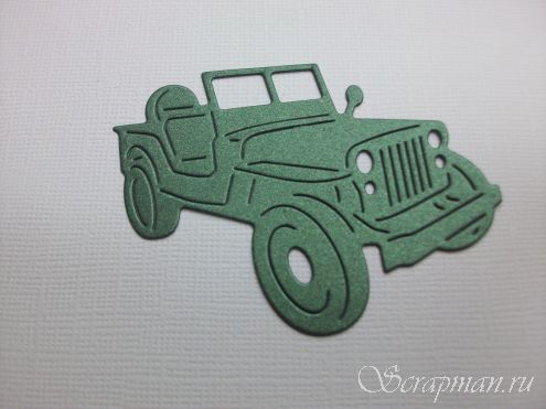 Нож "Jeep" (Джип) от ScrapMan от магазина ScrapMan.ru