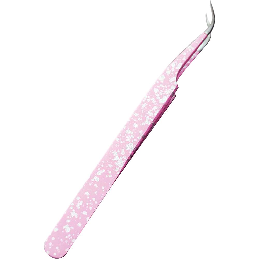 Пинцет Elizabeth Crafts Pink Glitter Fine Pointed Tweezers