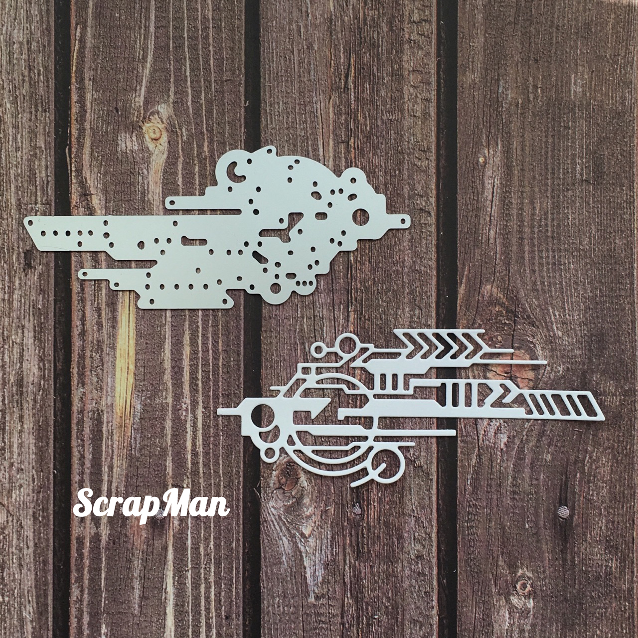 Нож для вырубки Абстракция-1 от ScrapMan