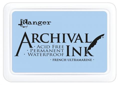 Штемпельная подушечка French Ultramarine (Французский ультрамарин) от Ranger