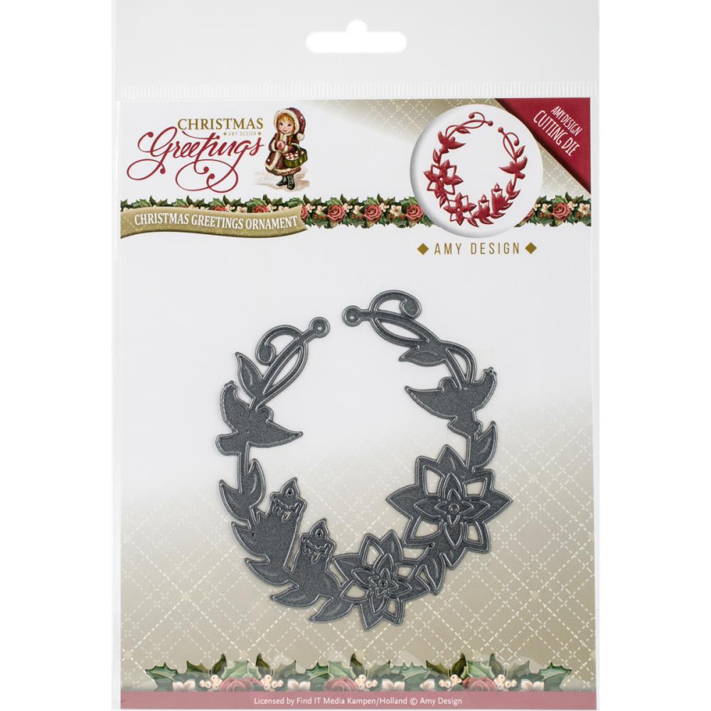 Нож для вырубки "Christmas Greetings Ornament"