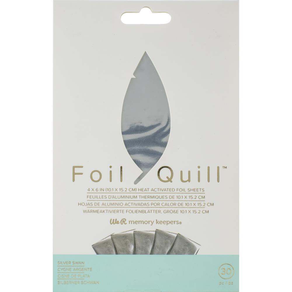 Набор фольги Foil Quill 30 листов Silver Swan от We R Memory Keepers