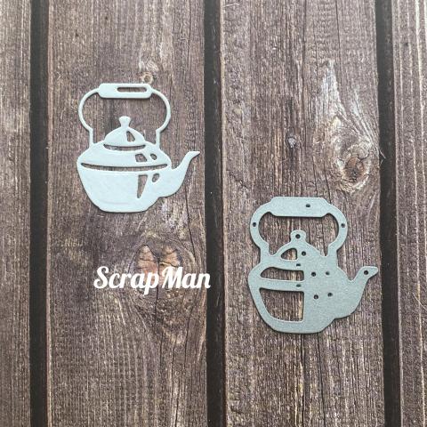 Нож для вырубки Чайник от ScrapMan