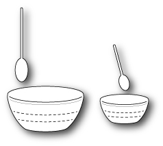 Нож "Baking Spoons and Bowls" от Memory Box от магазина ScrapMan.ru