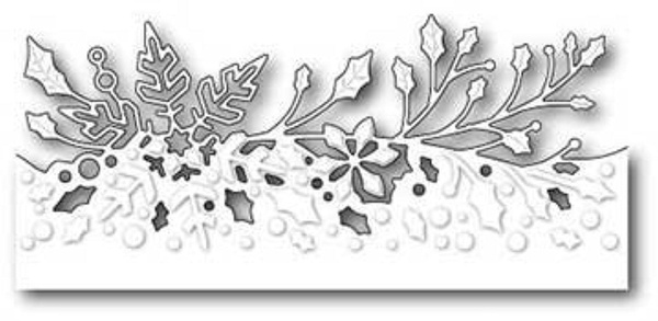 Нож "Wintergreen Border" от Memory Box