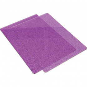 Стандартные пластины для вырубки для Big Shot, цвет Purple/Silver Glitter