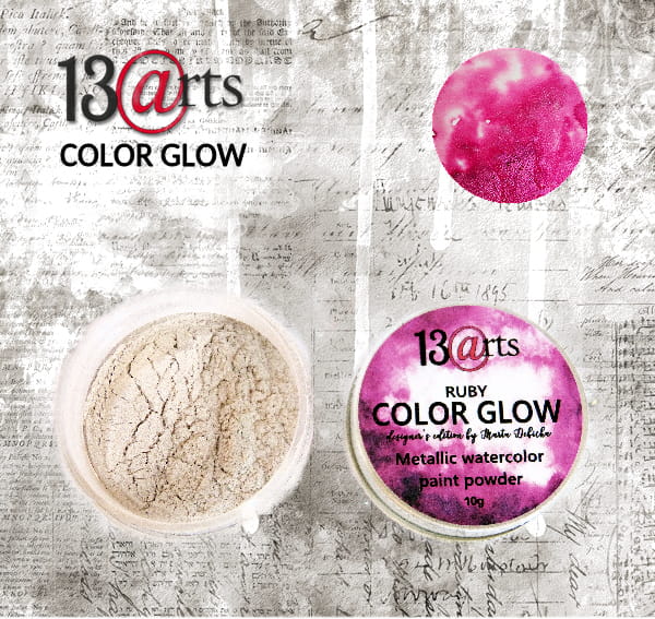 Сухая краска Color Glow Ruby 10гр