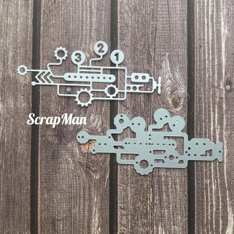 Нож для вырубки Механика-4 от ScrapMan